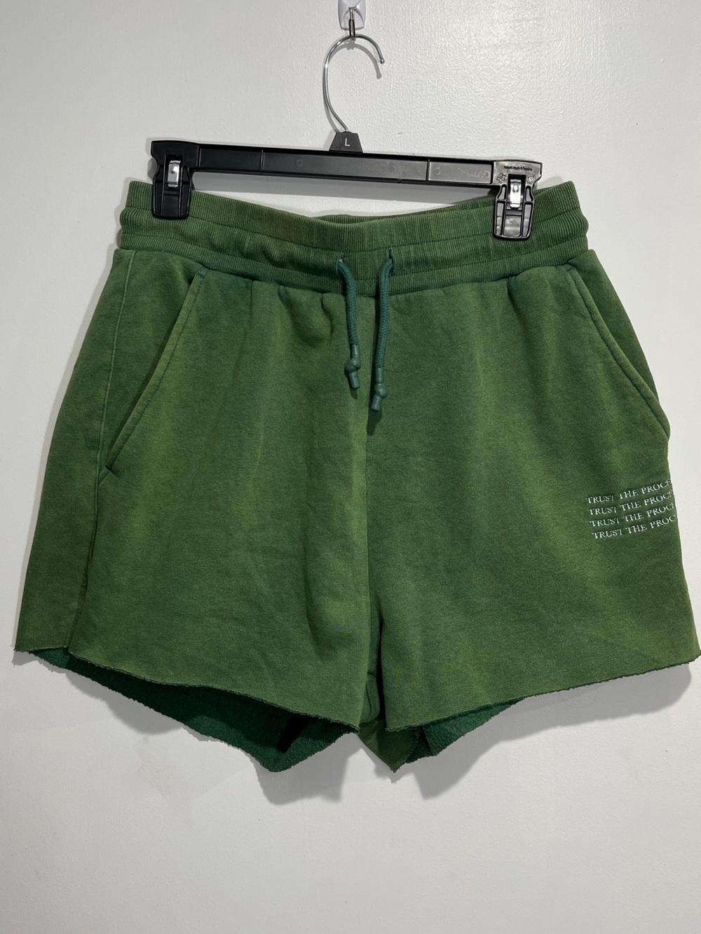 Vitality Trust the Process Shorts Green Fleece M
